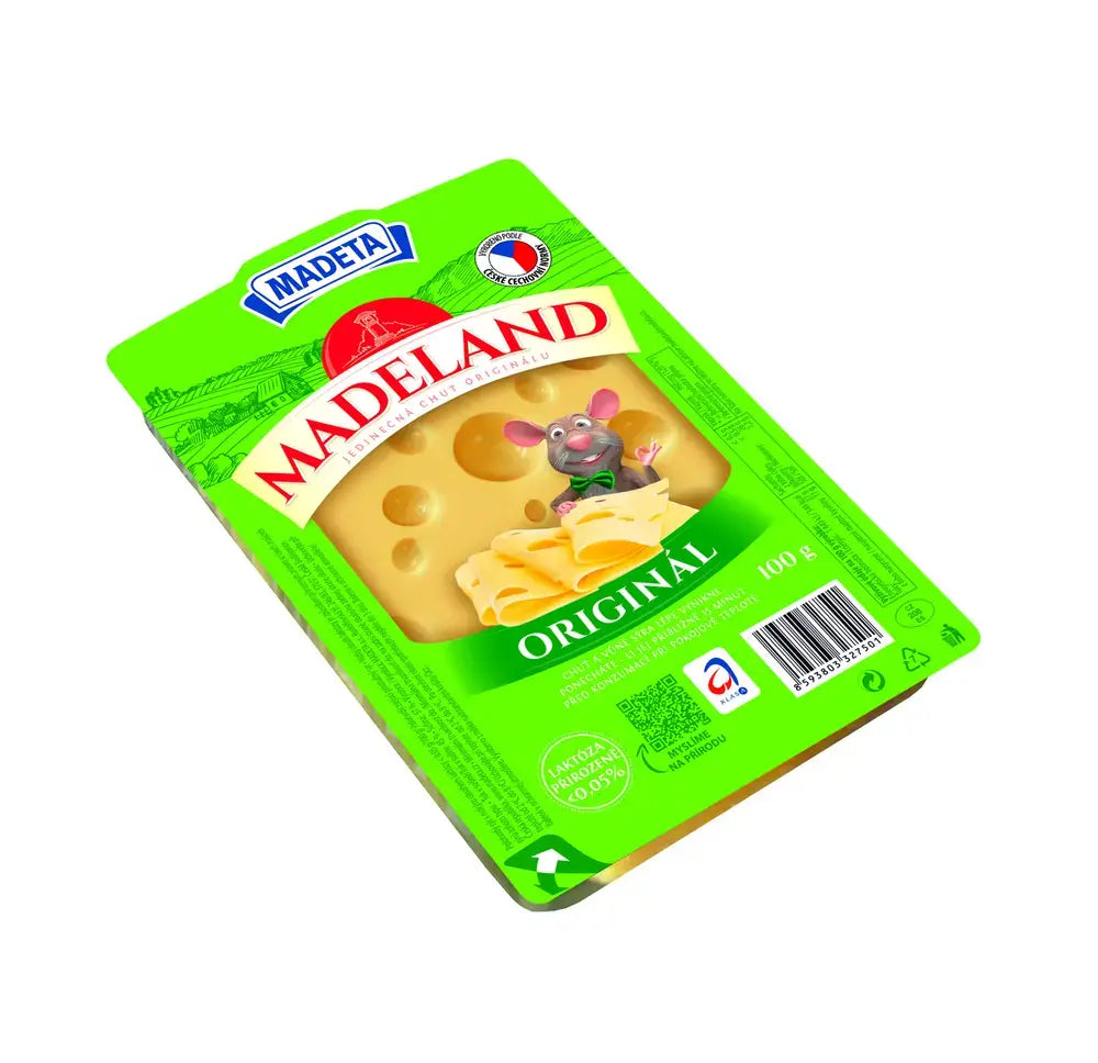 Madeland sýr plátkový 100 g
