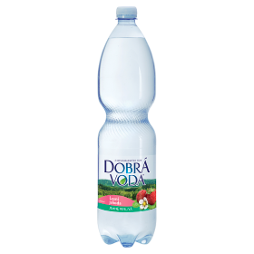 Dobrá voda Jahoda neperlivá 1,5L PET