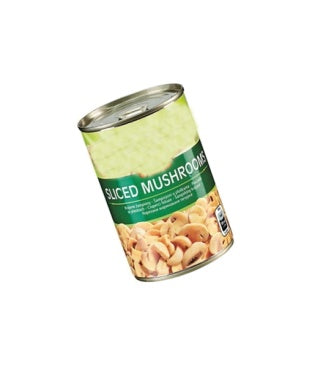 Žampiony krájené/plechovka obyčejné - 200g